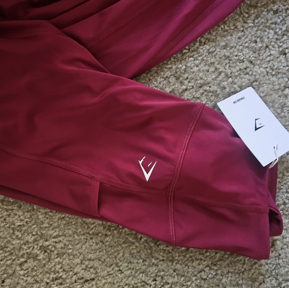 GymShark Pocket Leggings Raspberry Pink Small - Picture 5 of 6